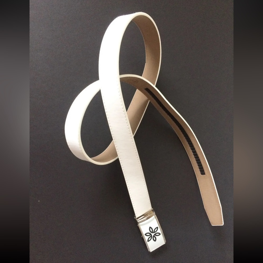 P/A Interchangeable Adjustable Buckle White Smoot… - image 3